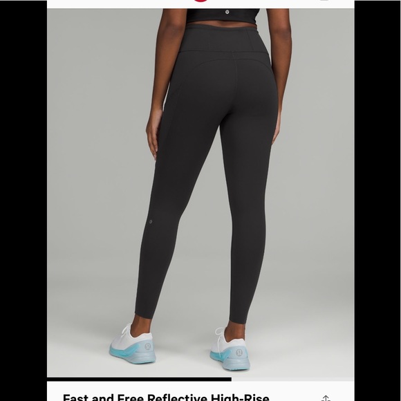 fast and free high rise black leggings - Picture 2 of 3